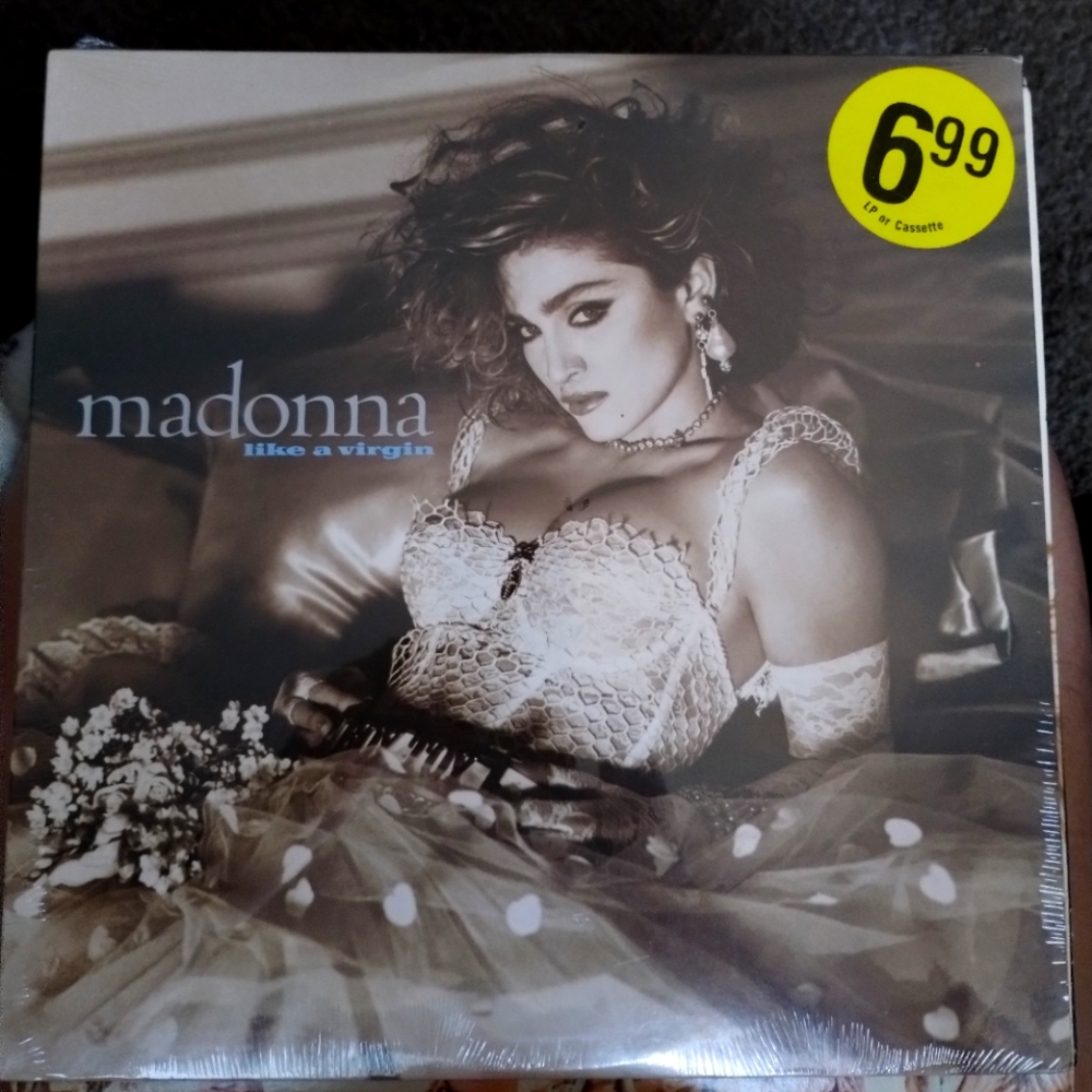 Sealed Madonna "Like a Virgin" Vintage Vinyl Record